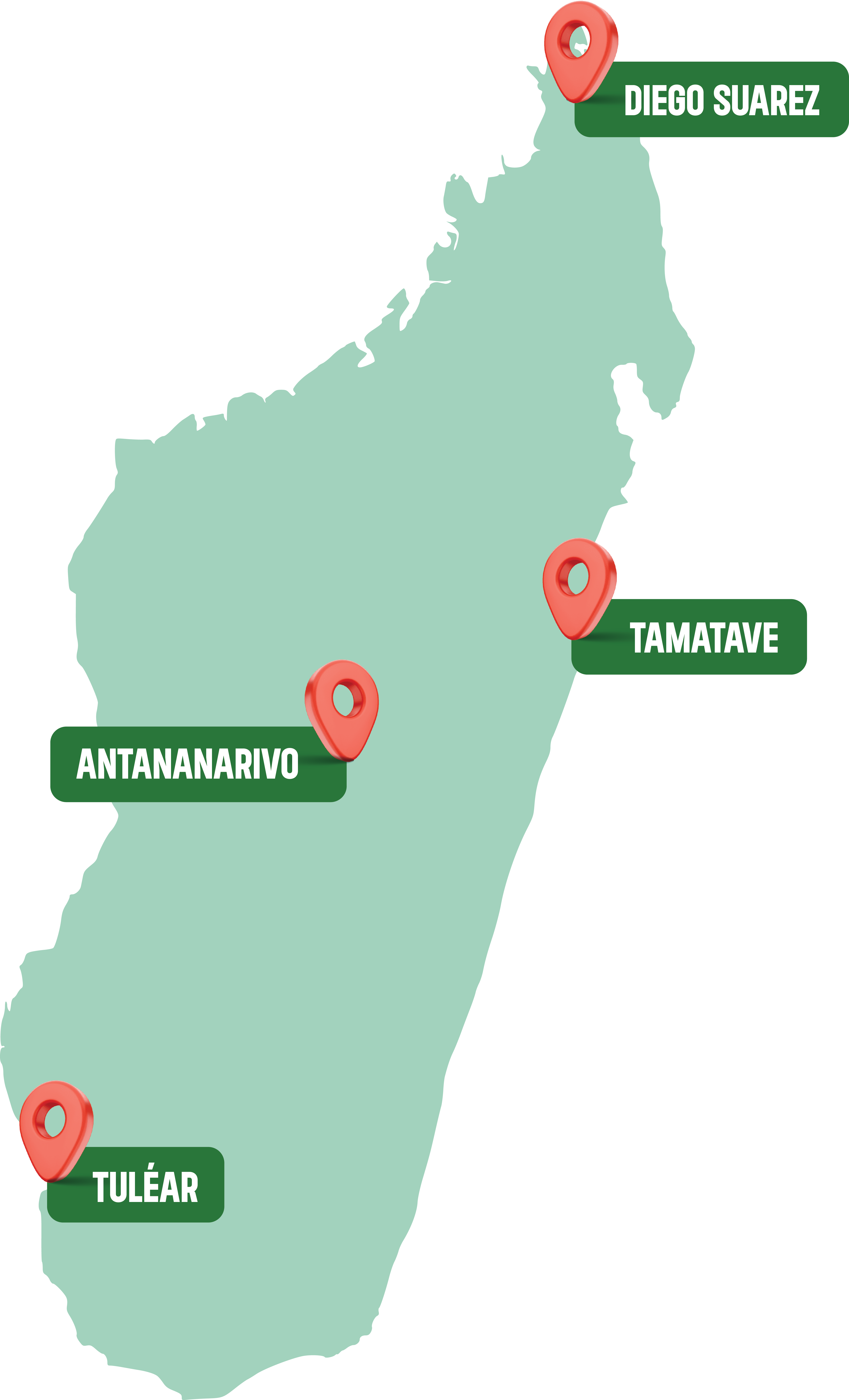 Distributeur à Madagascar